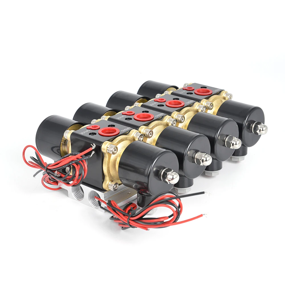 Solenoide de aire para suspension neumatica automovil - 12V, 200 psi - imagen 2