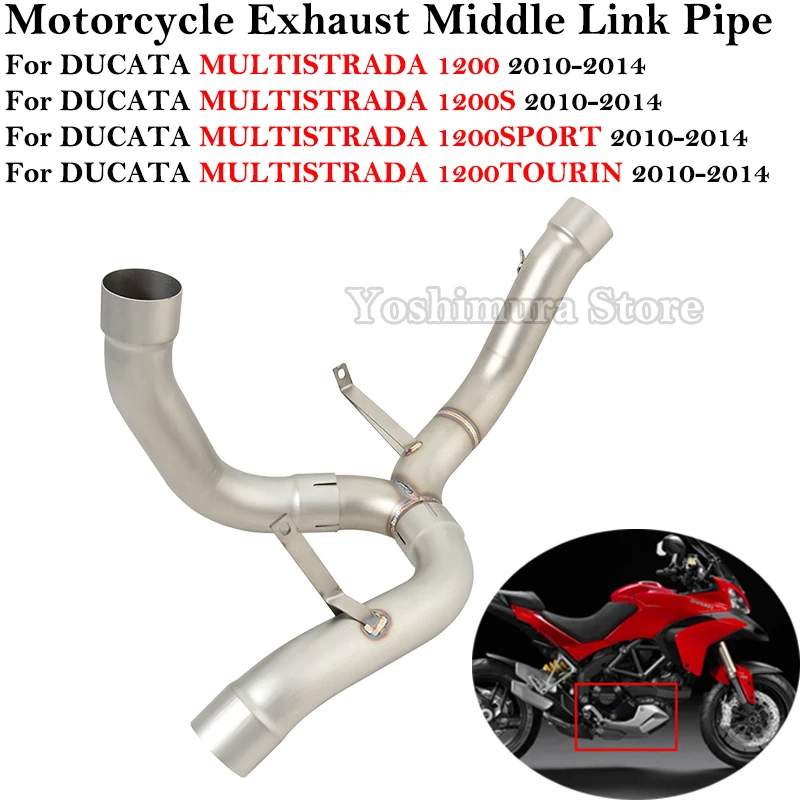 Silenciador Tube Link Ducati Multistrada 1200
