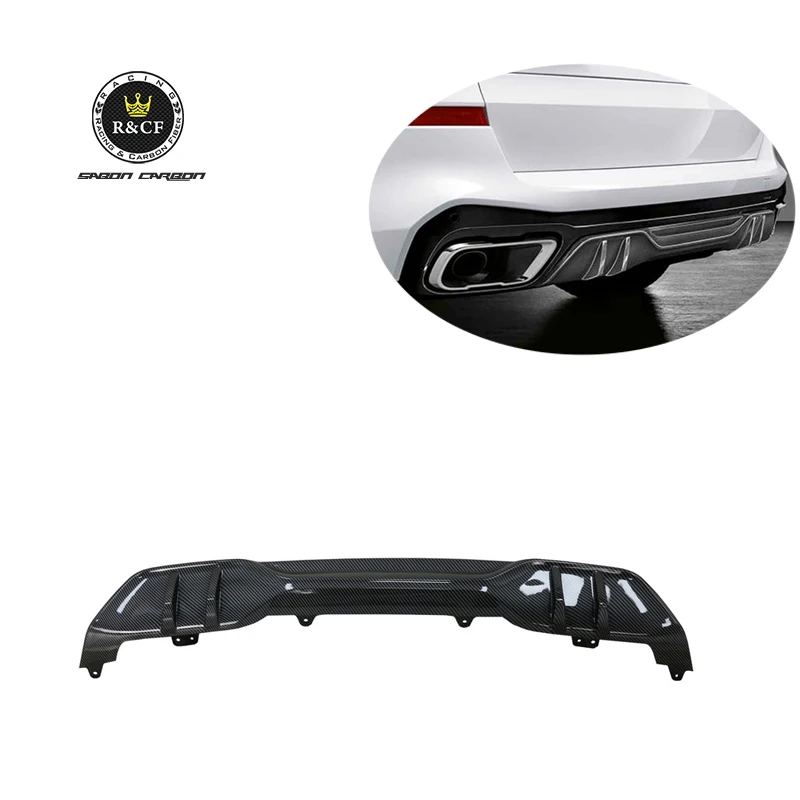 Difusor trasero en fibra de carbono para BMW X5 G05 (2019-2021)