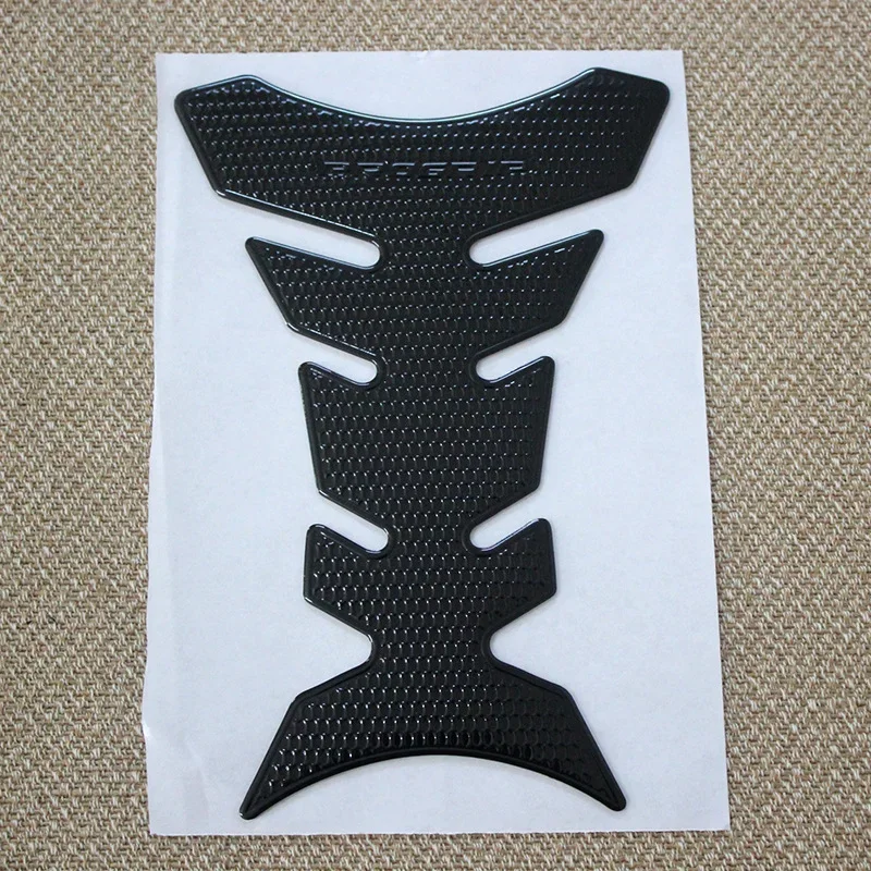 Calcomanía 3D espina pescada para tanque moto vinilo resistente - imagen 2