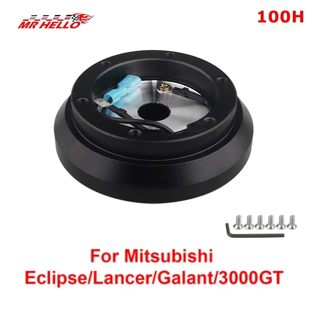 Adaptador de cubo corto volante 100H – Subaru Impreza WRX, Mitsubishi Eclipse
