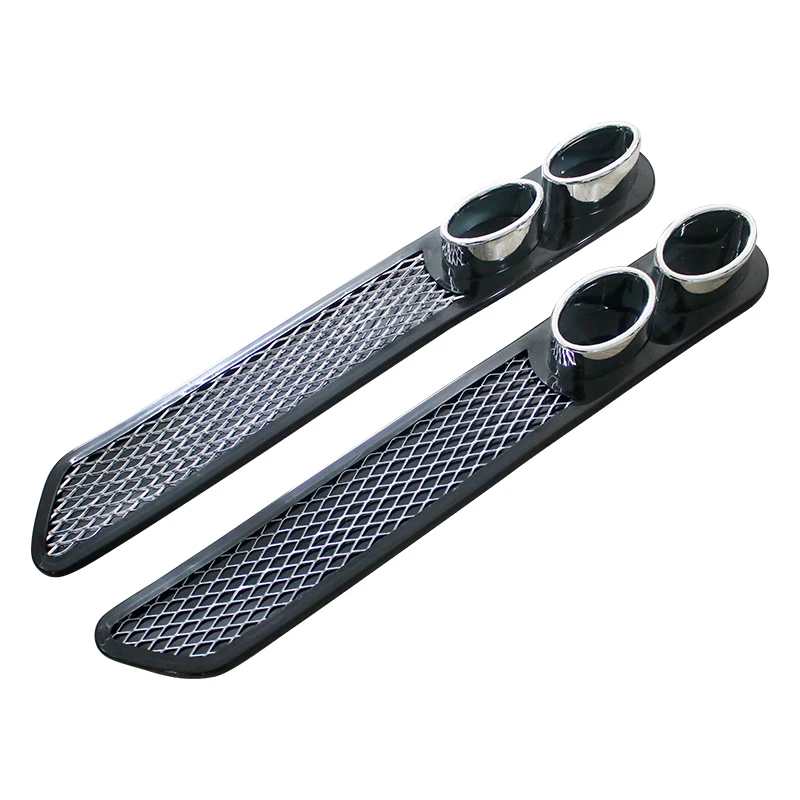 Rejillas de ventilación decorativas universales para coche, estilo escape - imagen 4