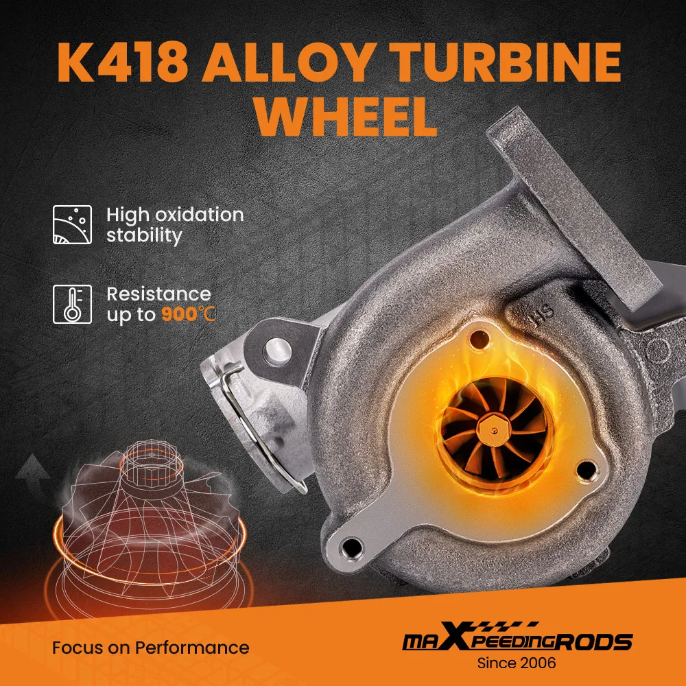 Componentes incluidos con el turbo