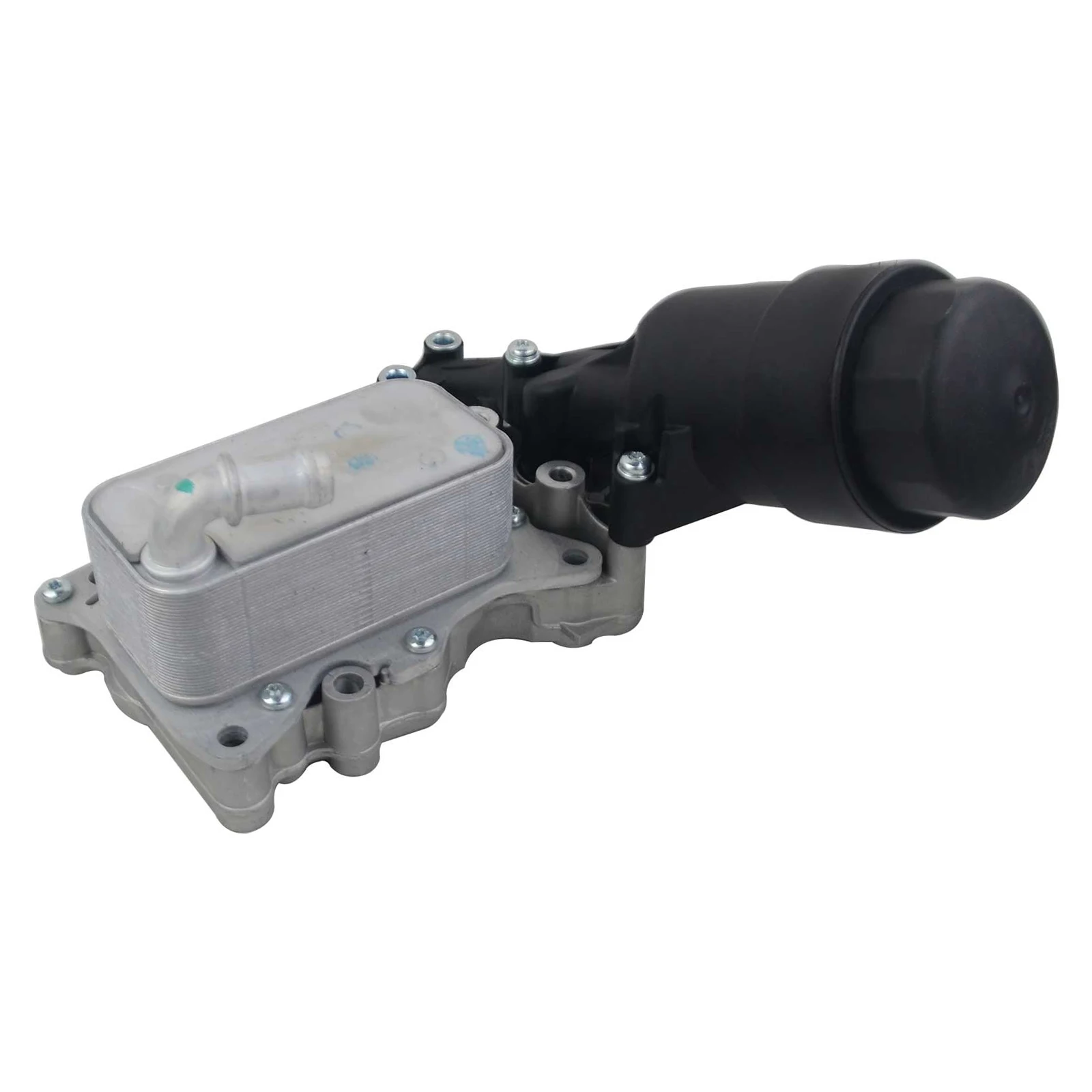 AP02 Carcasa filtro aceite con enfriador para Mercedes OM651 W204 W205 - imagen 4