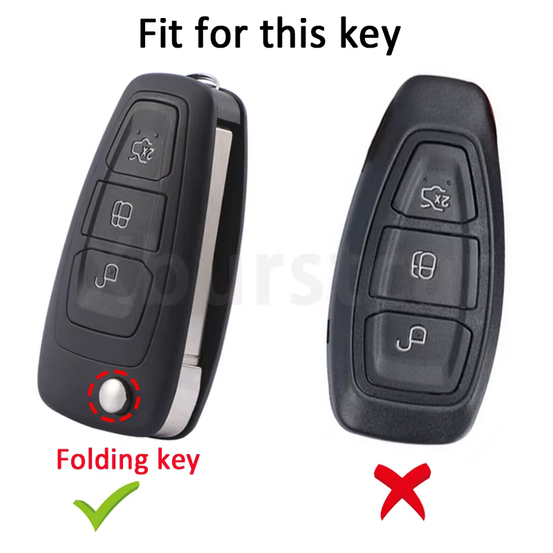 Funda llave coche TPU soporte – Ford Focus, Mondeo, Ranger, Transit - imagen 2