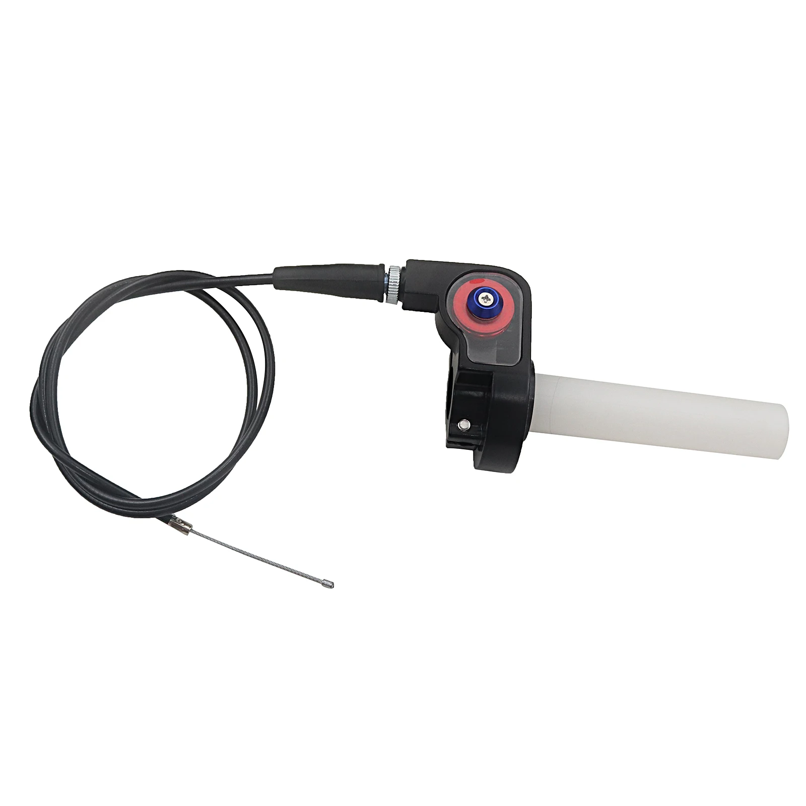 Alconstar Racing mango de aluminio empuñadura de acelerador empuñaduras de mano 1/4 ajuste de acelerador de Gas de giro rápido con Cable de acelerador para KT CRF - imagen 3