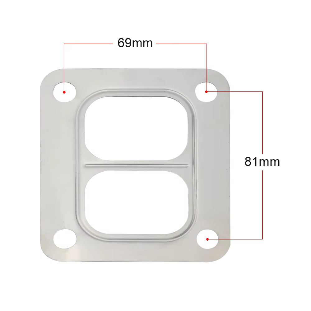 Junta brida turbo Garrett T4 WLR4805 acero inoxidable 304 - imagen 4
