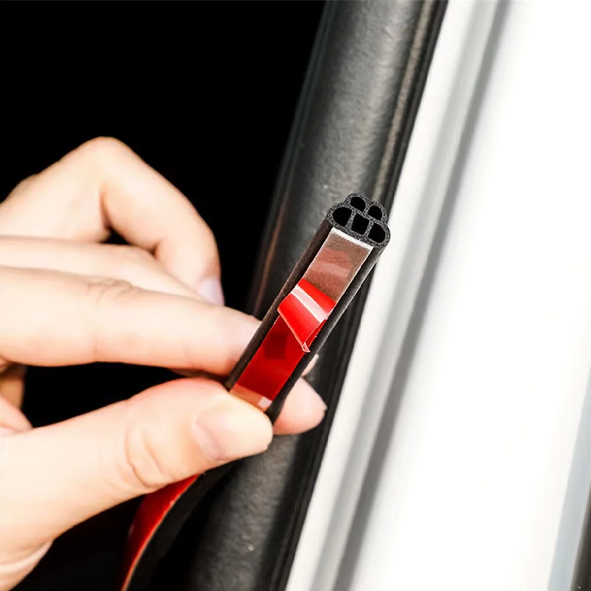 Burlete insonorizante antipolvo para puerta de coche y maletero - imagen 3