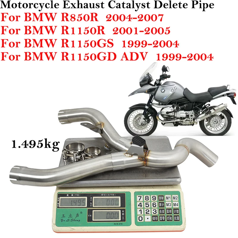Silenciador de escape para BMW R1150GS, R1150R y R850R - imagen 2
