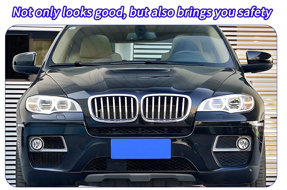 Faros delanteros LED BMW X6 E71 vista frontal
