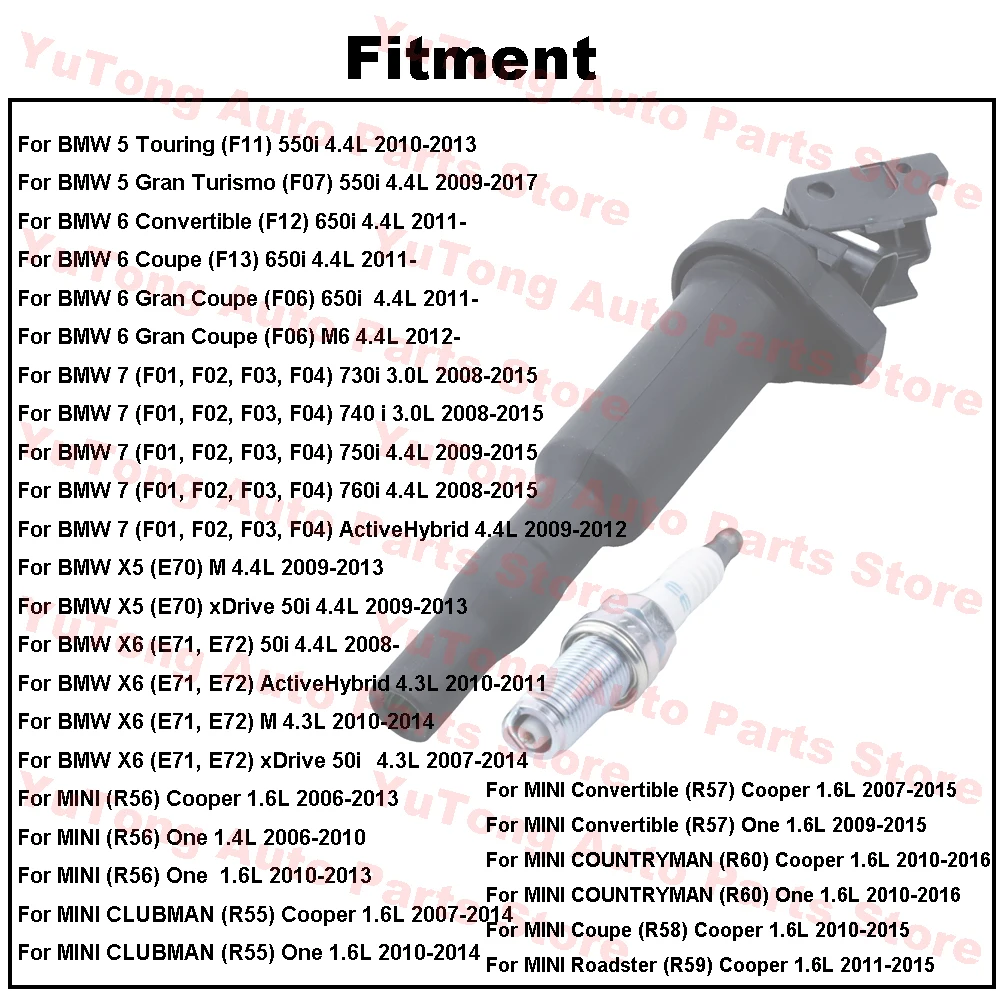 Bobina de encendido BMW 550i/740i y MINI Countryman R60 - imagen 4