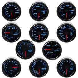 Reloj multifunción de 52 mm para turbo, motor y 7 colores