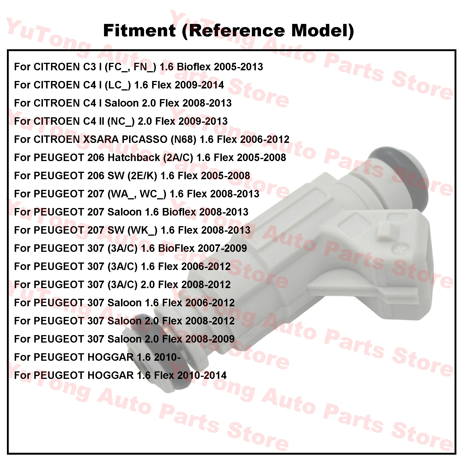 0280156272 Válvula de inyectores Peugeot 206 1.6L - imagen 3