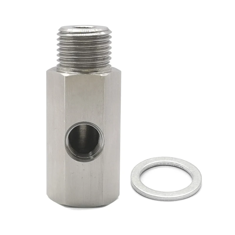 Adaptador NPT 1/8 para sensor de presión aceite línea turbo M16x1.5 - imagen 5