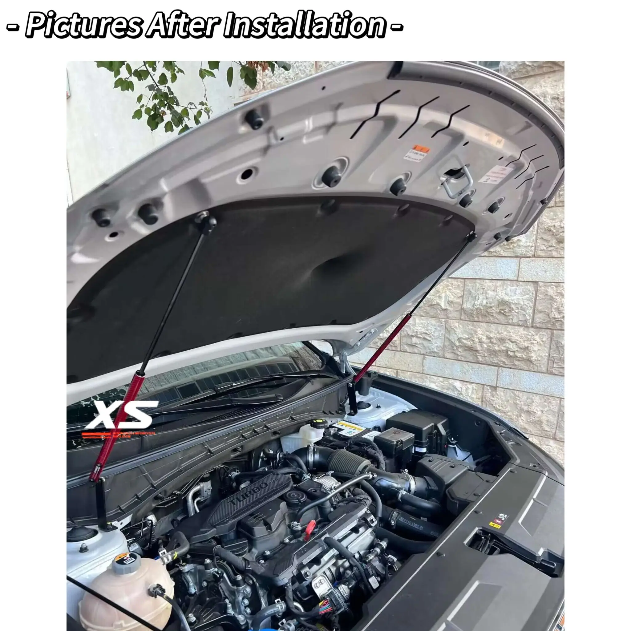 Amortiguadores de capó Hyundai Tucson NX4 (2021-2024) - imagen 2