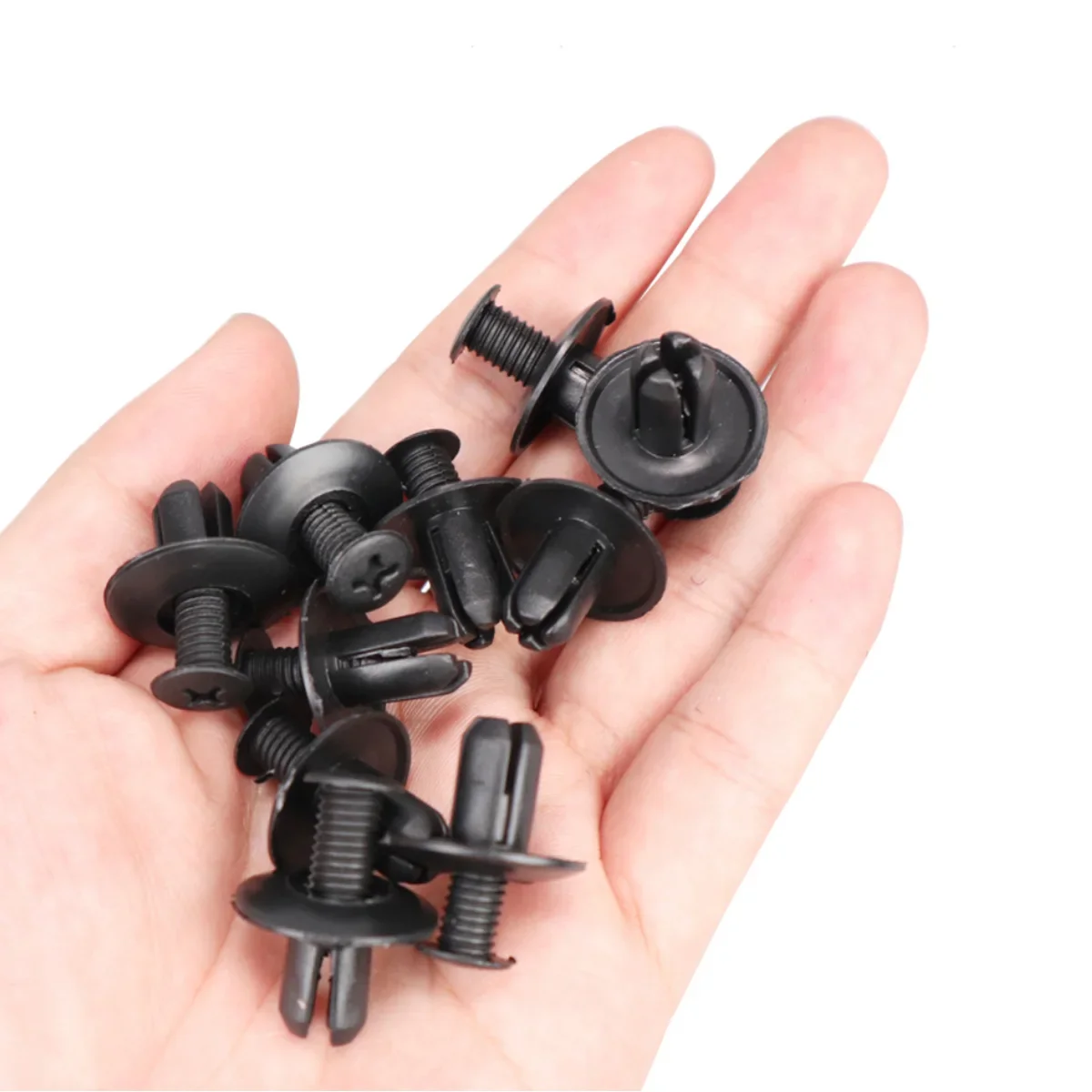 Clip de plástico 8 mm para coche, parachoques y guardabarros - imagen 5