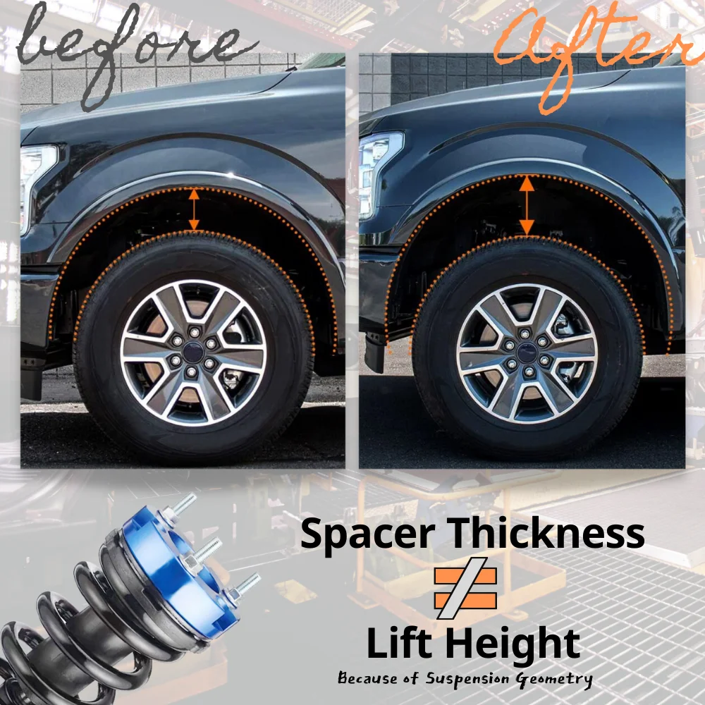 Kit nivelación suspensión delantera Nissan Patrol Y62 Infiniti QX56 QX80 - imagen 5