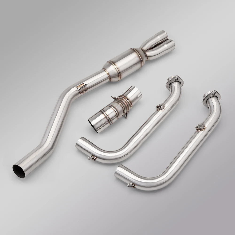 Tubo de conexión de escape 51 mm en acero inoxidable – 450SR - imagen 3