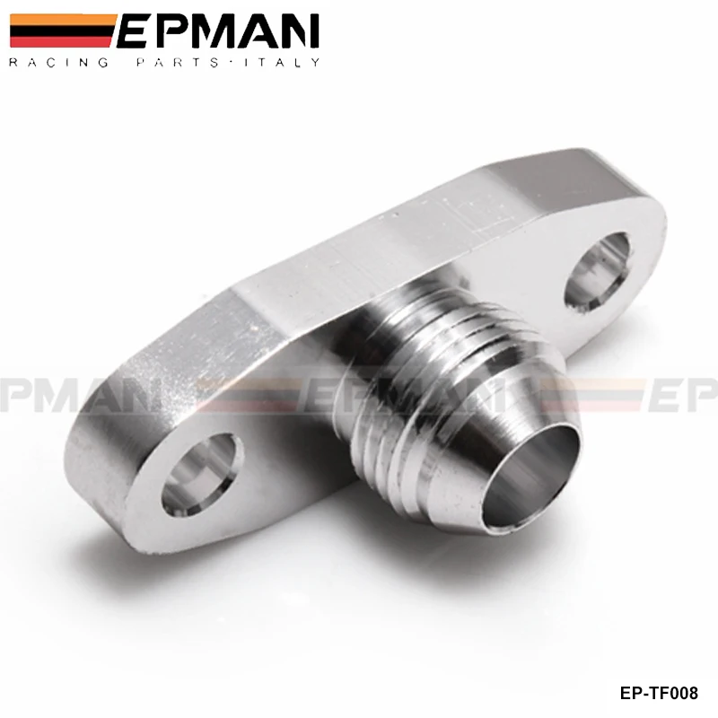 Brida retorno aceite turbo EP-TF008 – GT28 GT30 GT35 Billet 10AN - imagen 3