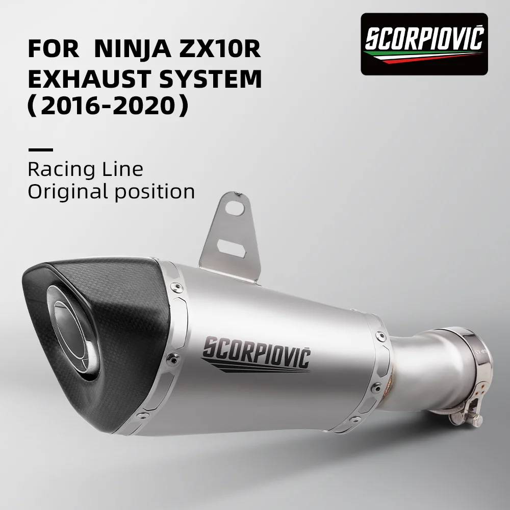 Escape slip-on trasero deportivo – Kawasaki Ninja ZX-10R 2016-2020