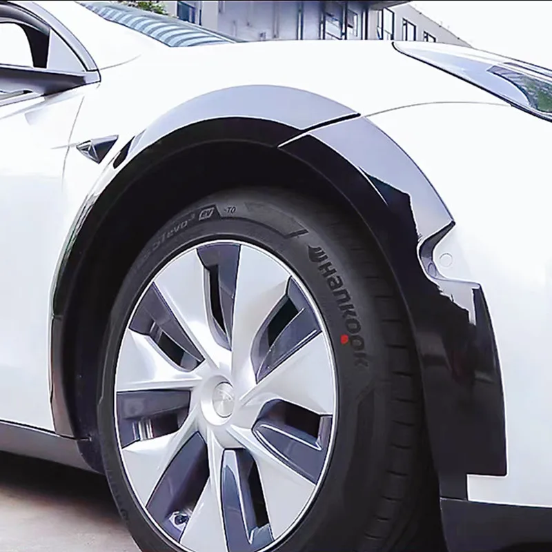 Guardabarros ancho para Tesla Model Y en carbono - accesorio tuning - imagen 4