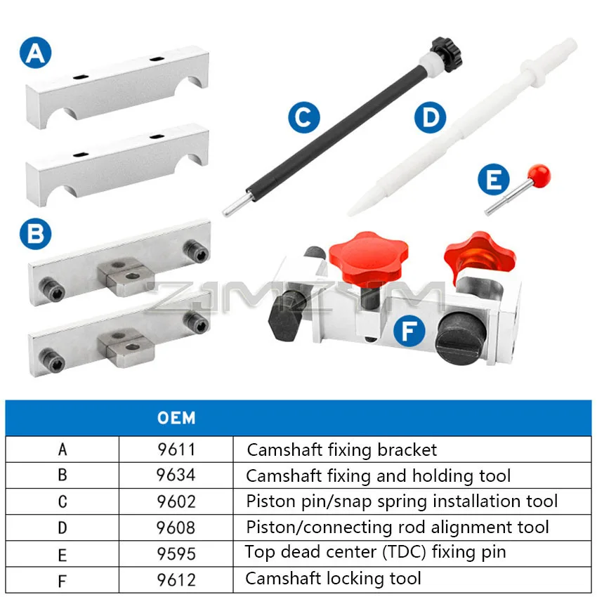 Kit bloqueo árbol de levas para Porsche 911/Boxster 996-987 completo - imagen 3
