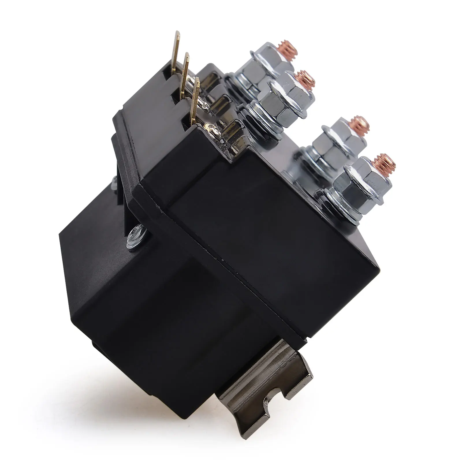 Relé solenoide con soporte de montaje