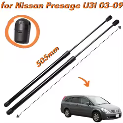 Muelles de gas portón trasero Nissan Presage U31 505 mm
