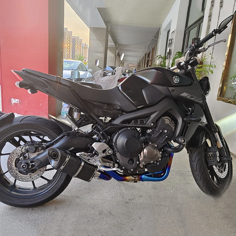 Yamaha Silenciador Slip On XSR900 FZ09 MT09 – Escape deportivo - imagen 5