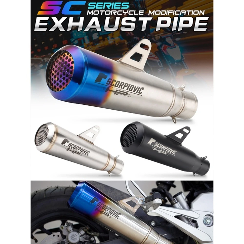 Silenciador escape Racingproject SC GP universal moto - imagen 5