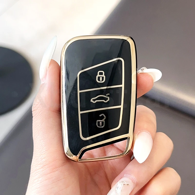 Funda llave coche TPU para Volkswagen Tiguan II y Passat B8 - imagen 4