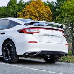 Alerón trasero ABS estilo Type R para Honda Civic Hatchback 2022-2023