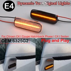 Intermitente LED dinámico para espejo Citroën C4 I 6325G2