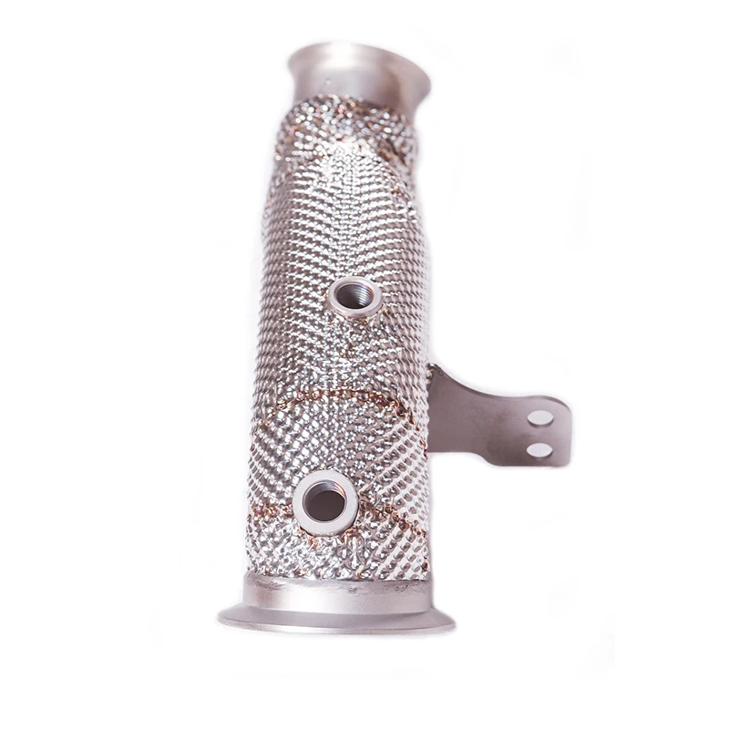 Bajante sin gato acero inox 304 Mercedes-Benz SLC R172 2015-2019 - imagen 4