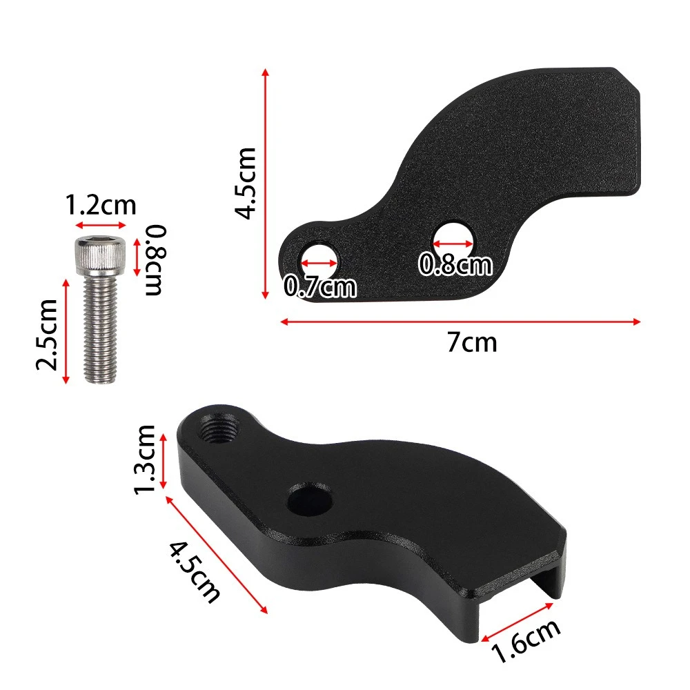 Soporte de cambio neutro en aluminio para Harley M8 Touring 2018-2025 - imagen 4