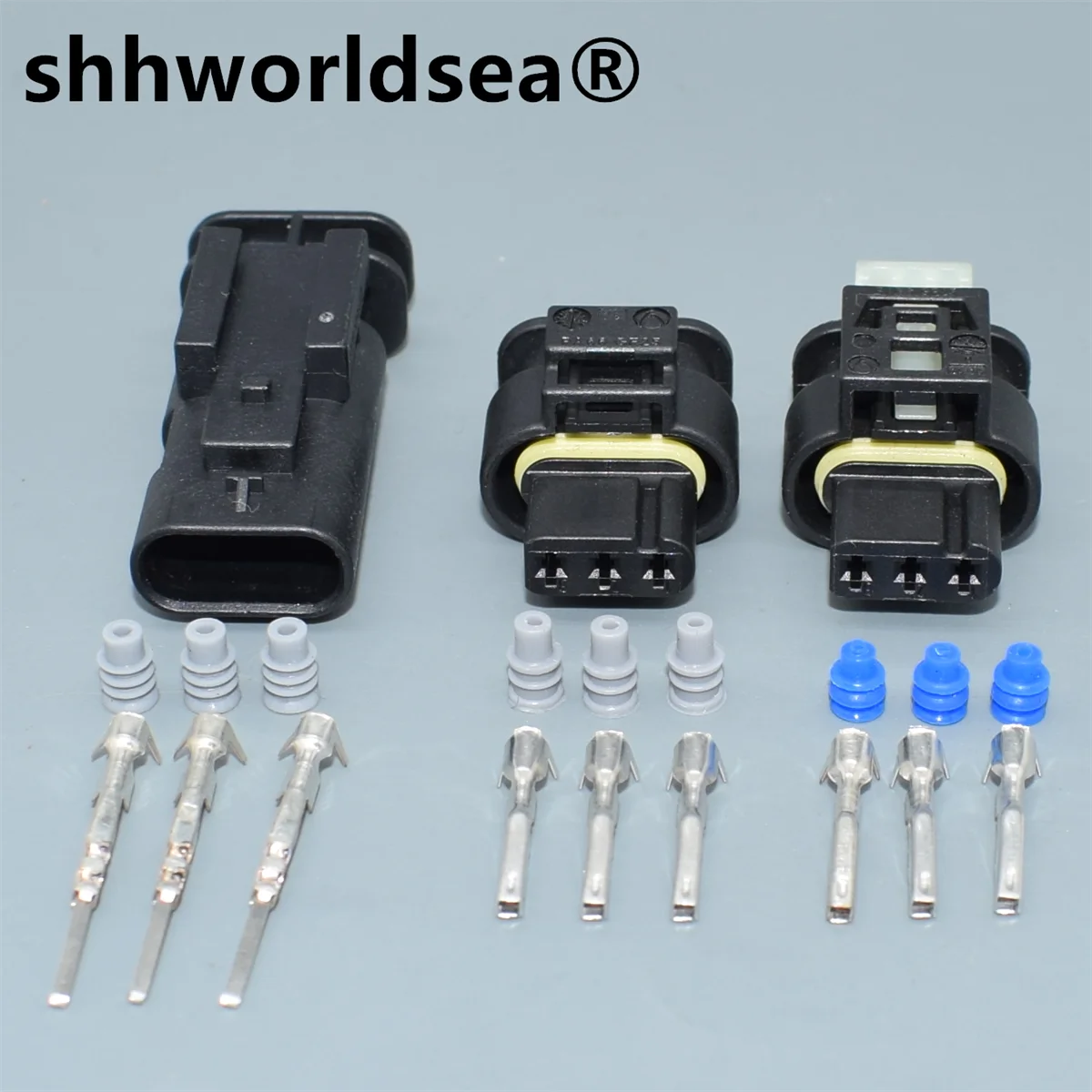 3C0 973 203 Conector enchufe automotriz de 3 pines 1,2 mm - VW