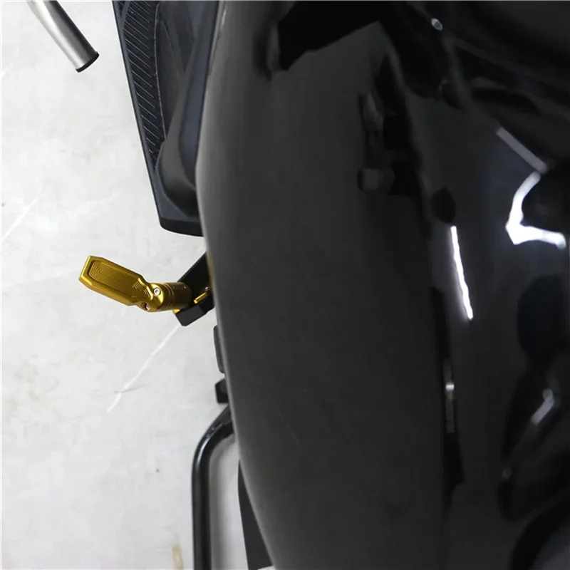 Extensión de caballete lateral Tech Max para Yamaha TMAX 560 (2022-2025) - imagen 2