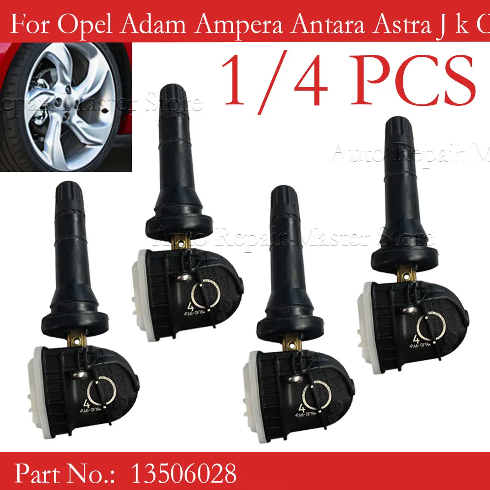 OEM 13506028 Sensor TPMS presión neumáticos Opel Astra J Adam - imagen 2