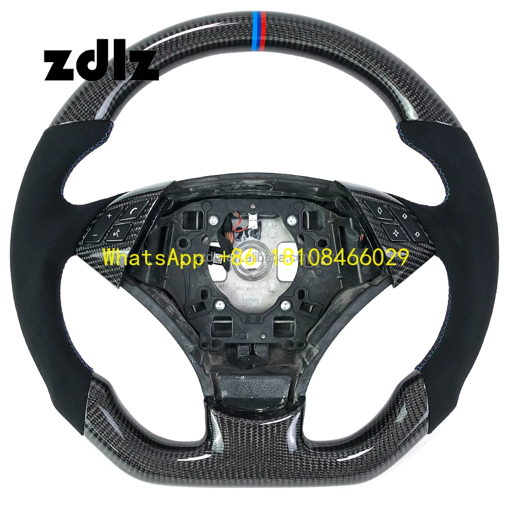 Volante fibra carbono BMW E60 E90 E91 E92 E93