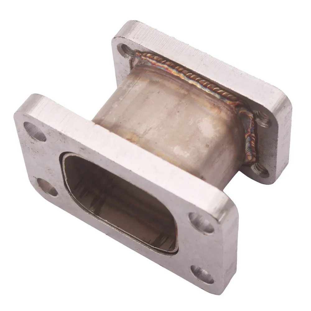 Brida adaptadora de escape para turbo T25/T2 a T3 en acero inoxidable - imagen 4