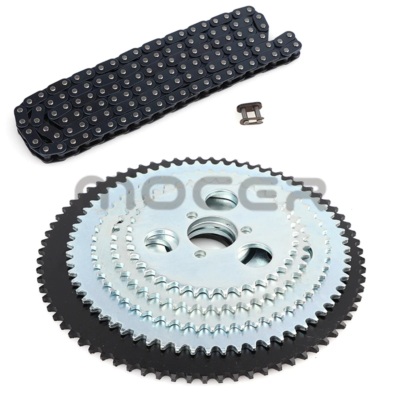 Kit piñón T8F cadena 49cc 2T Mini Moto ATV Quad