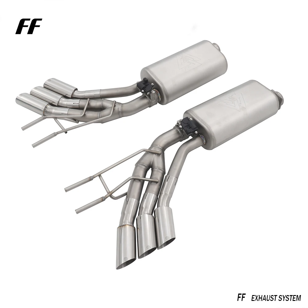 Sistemas de escape de rendimiento hechos en China Catback con válvula de escape con control remoto para Mercedes Benz G500 G550 G63 - imagen 3