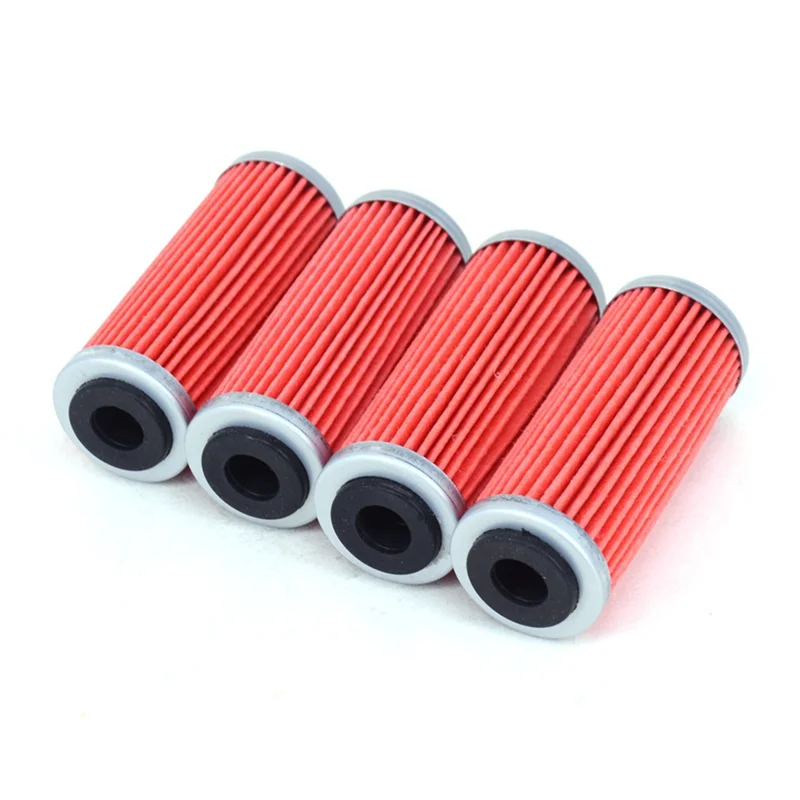 Juego de 4 Uds de filtro de aceite para motocicleta SX SXF 250 EXC 350 450 505 400 530 para FC FX FE FS para Husaberg FE250 FE350 - imagen 5