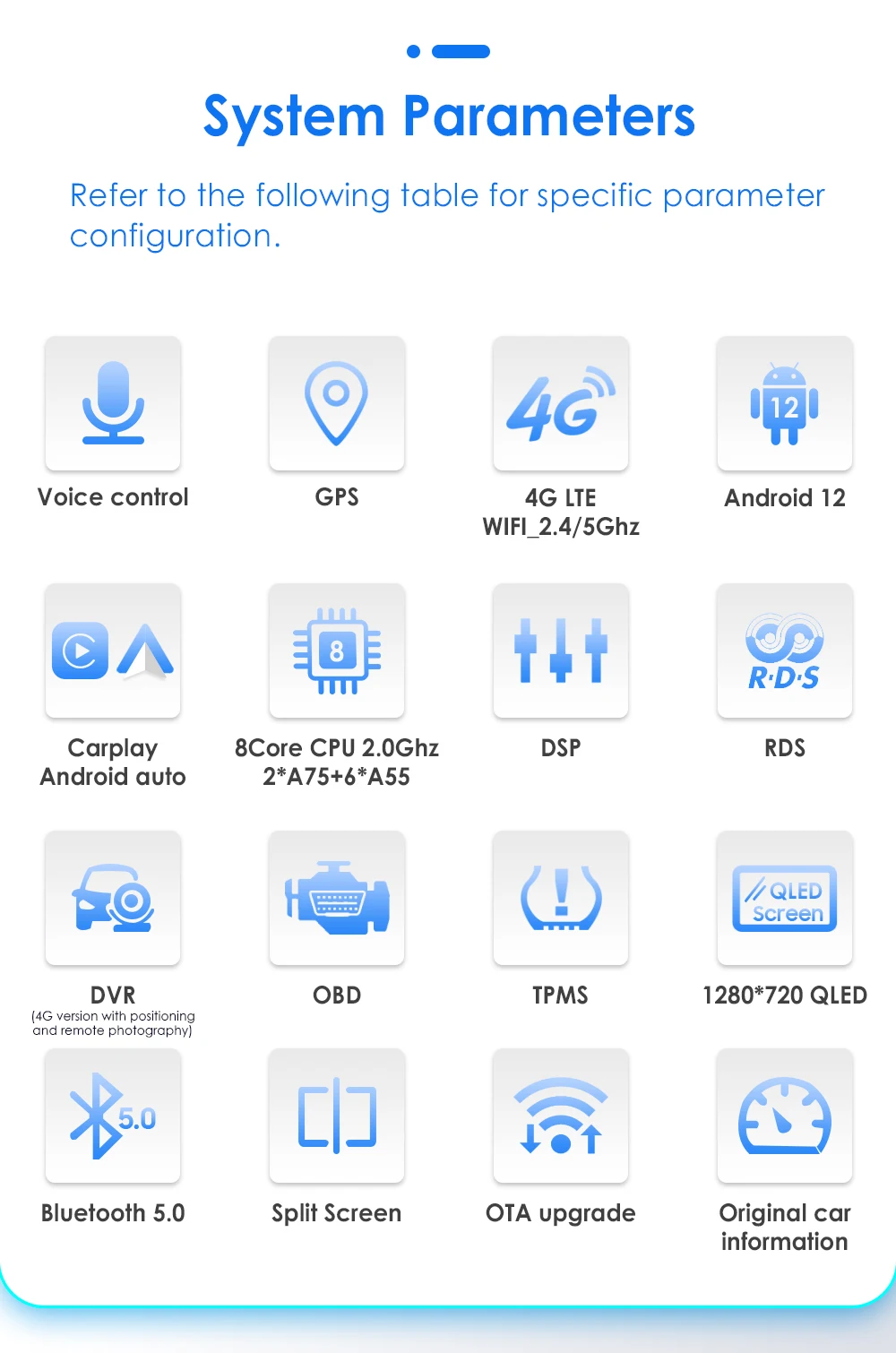 Radio 2DIN con CarPlay y Android Auto para Sprinter y Crafter - imagen 2