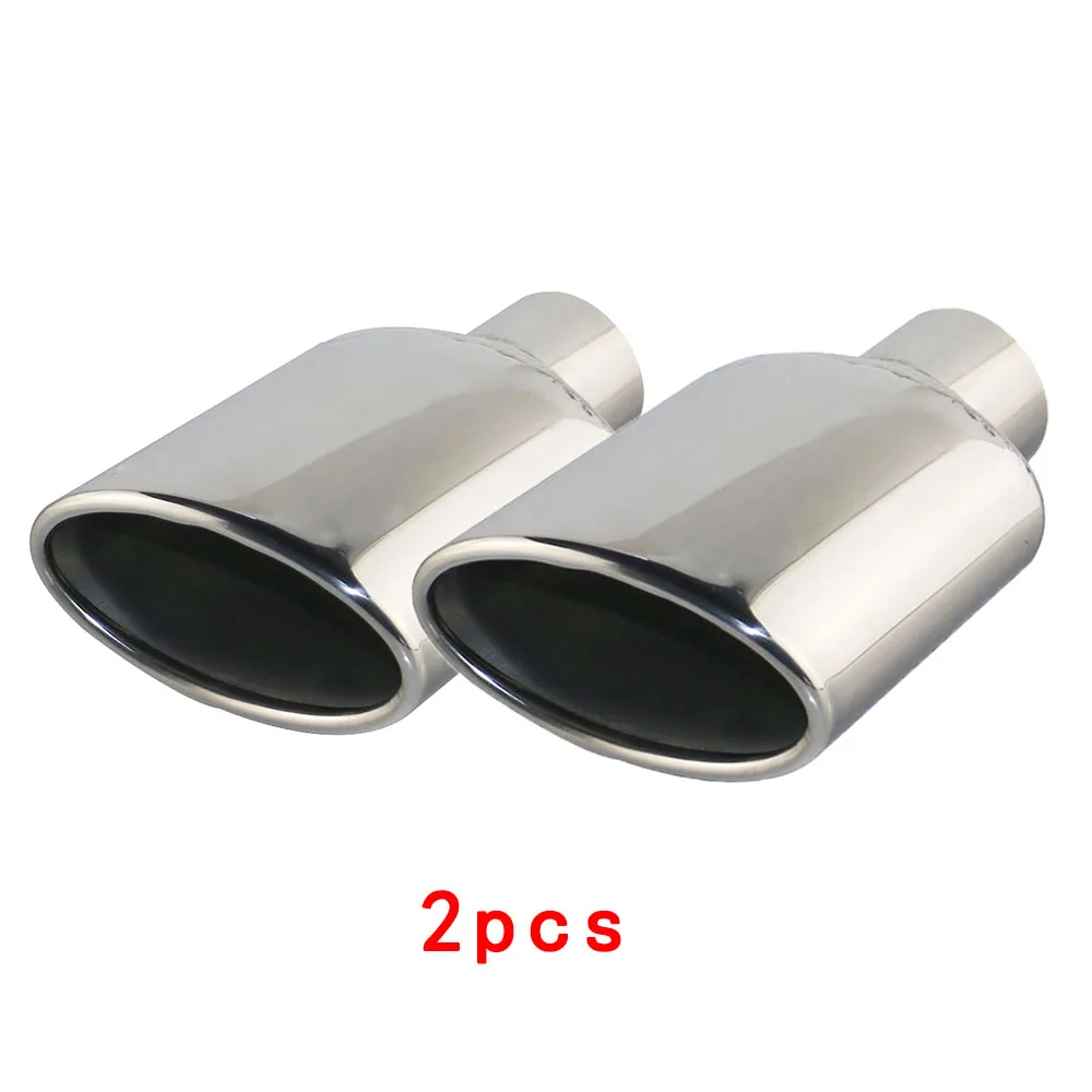 Puntas de escape ovaladas acero inoxidable 57mm para Mercedes W211 C300 - imagen 5