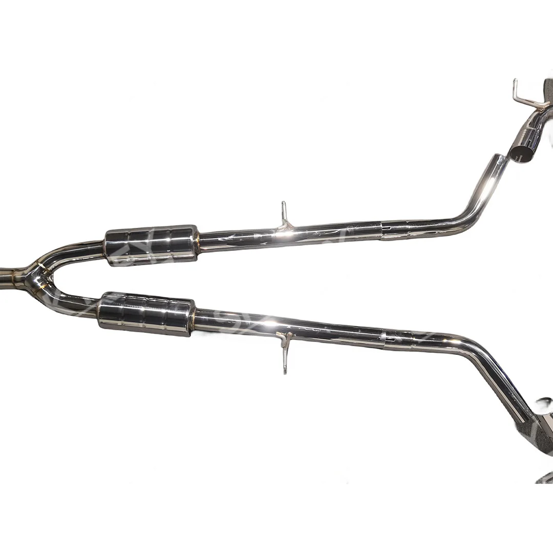 Escape deportivo Super Racing Cat Back Infiniti G37 con doble salida - imagen 3