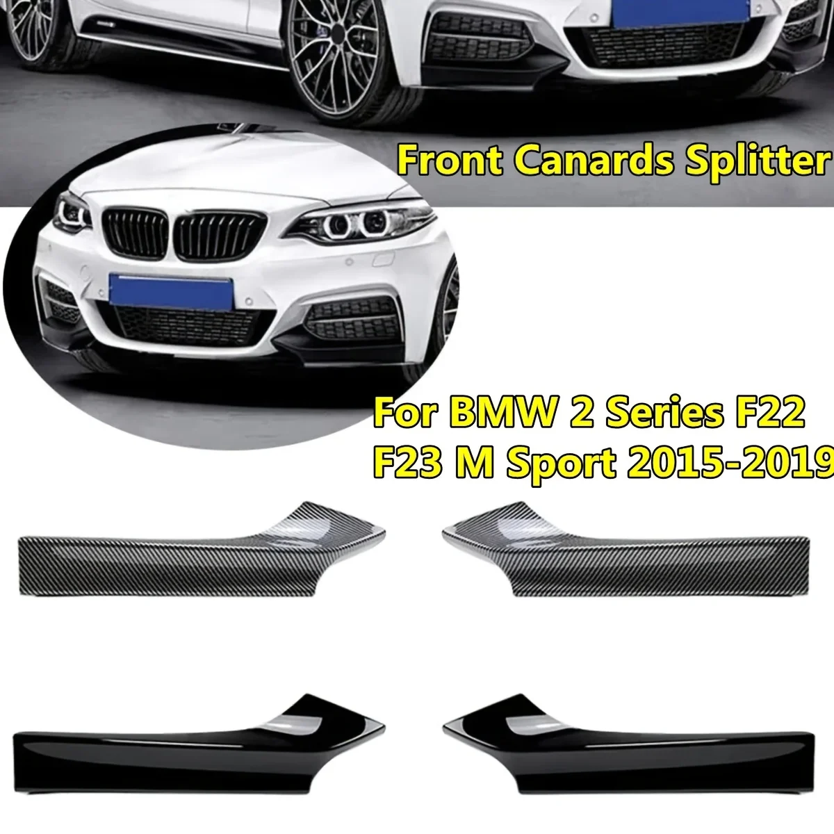 Splitter delantero BMW Serie 2 F22/F23 M Sport 2014-2021