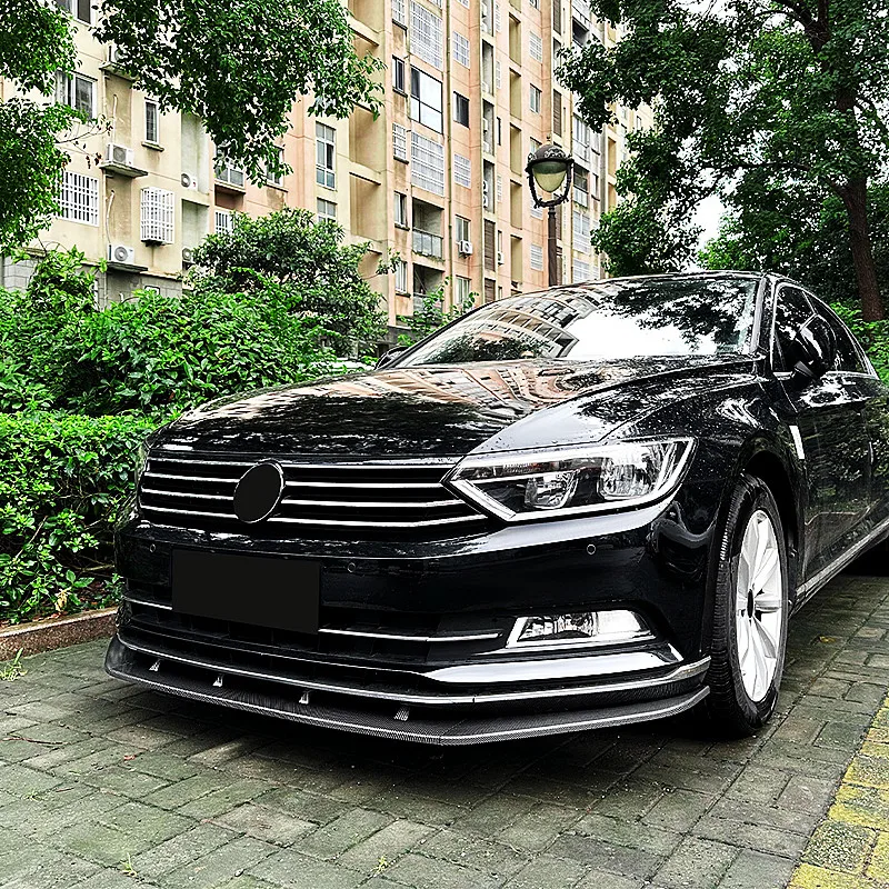 Kit splitter frontal con alerón divisor para VW Passat B8 2016-2019 - imagen 5