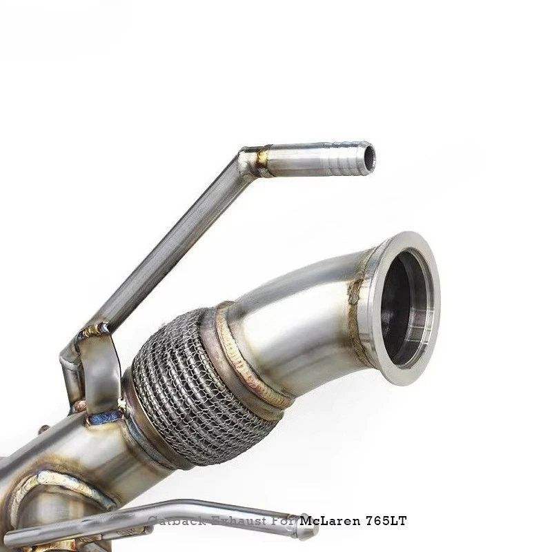 Cees tubo de escape inox sin silenciador McLaren 765LT 4.0T - imagen 2