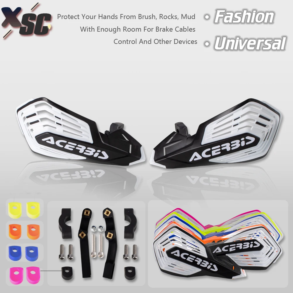 Protección de manillar protectores de manos universales Protector de guardamanos de motocicleta para KTM HONDA YAMAHA EXC KLX YZF CRF Dirt Bike Enduro